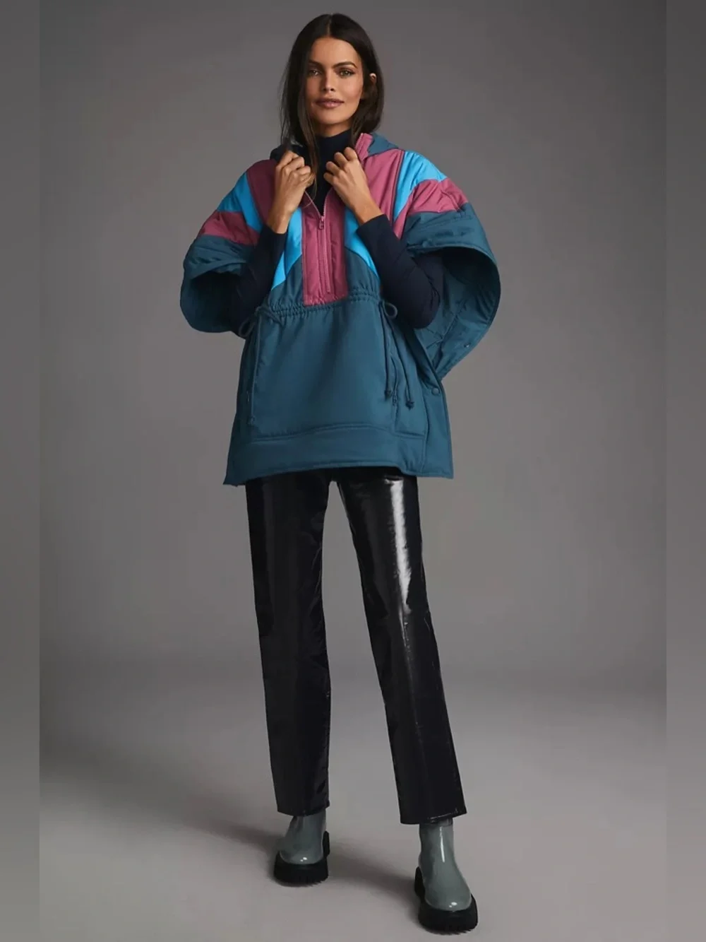 Daily Practice by Anthropologie Puffer Poncho